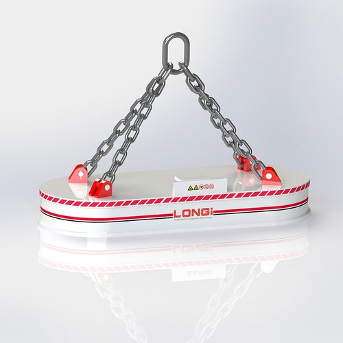 Подъемный электромагнит с электрическим переключением - LONGi Magnet Co., Ltd - для обращения с металлоломом / круговой
