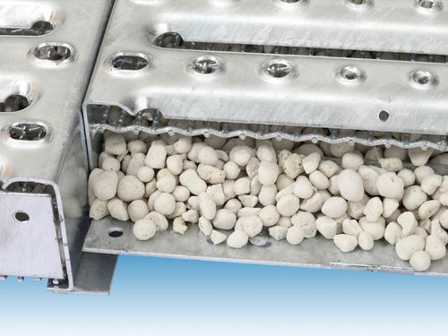 Напольное покрытие из губки - Lichtgitter GmbH - из стекла / из металлической сетки / для промышленности