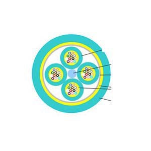 Оптический кабель для передачи данных - Henan Shijia Photons Technology Co., Ltd - с замедлителем пламени / многоволоконный / для распределения электроэнергии