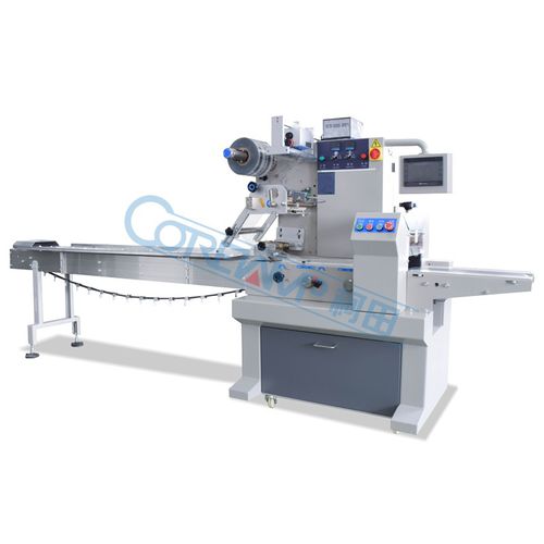 Автоматическая упаковочная машина - VT series - Foshan Coretamp Packaging Machinery Co., Ltd - горизонтальная / для шприцев / для масок