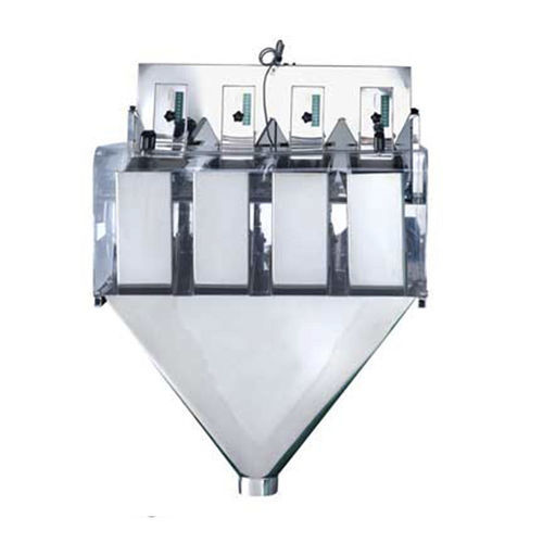 Линейная установка для взвешивания - ZV-AX4 series - Foshan Coretamp Packaging Machinery Co., Ltd - для гранул / для порошка / для семян