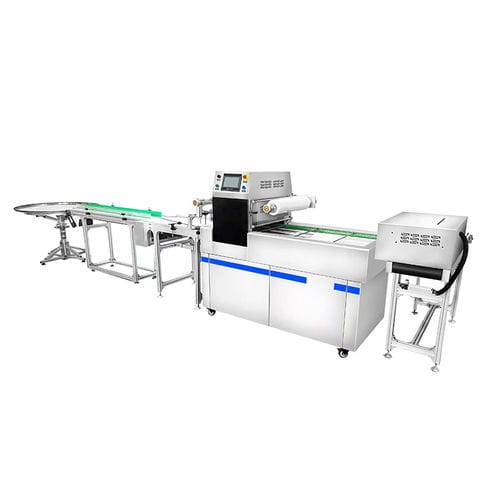 Упаковочная машина с MAP - DQ580AT - Foshan Coretamp Packaging Machinery Co., Ltd - автоматическая / c пленкой / для мяса