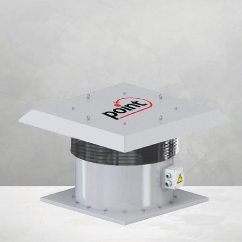 Вентилятор для крыши - P-ACF series - POINT KLIMA - горизонтальный / IP55 / осевой