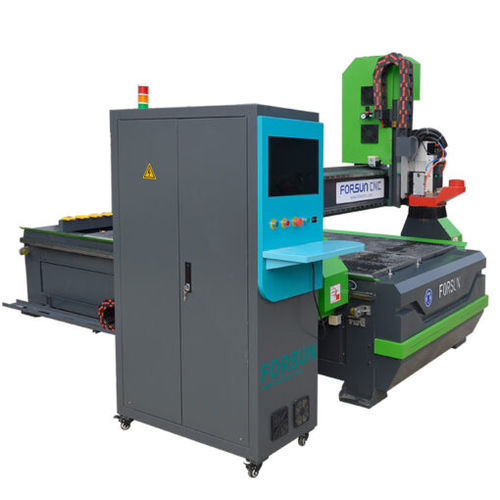 Станок для обрезки профилей ЧПУ - FS1530L - Jinan Forsun CNC Machinery Co.Ltd - 3 оси / с одним шпинделем / для дерева