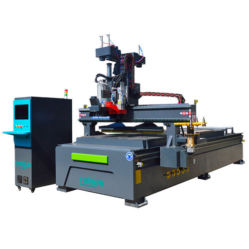 Станок для обрезки профилей ЧПУ - FS1330ATC - Jinan Forsun CNC Machinery Co.Ltd - 3 оси / со стержнем / для ПВХ