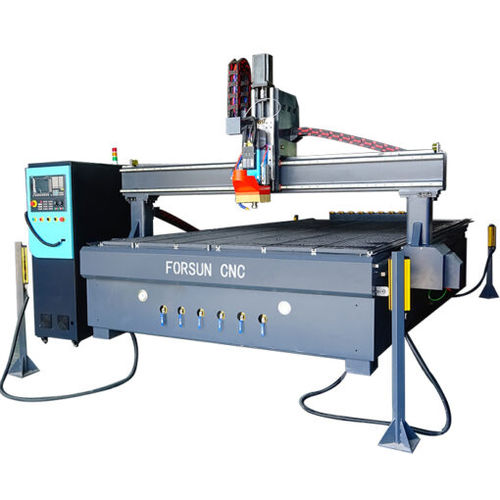Станок для обрезки профилей ЧПУ - FS2040ATC - Jinan Forsun CNC Machinery Co.Ltd - 3 оси / со стержнем / для металла