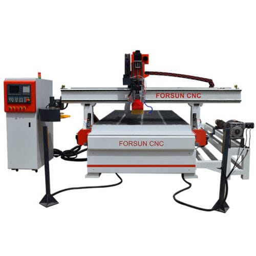 Станок для обрезки профилей ЧПУ - FS1631ATC - Jinan Forsun CNC Machinery Co.Ltd - со стержнем / для металла / на дровах