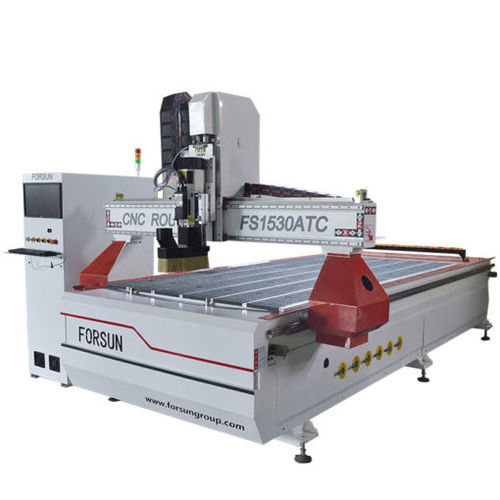 Станок для обрезки профилей ЧПУ - FS1530ATC - Jinan Forsun CNC Machinery Co.Ltd - 3 оси / со стержнем / для алюминия