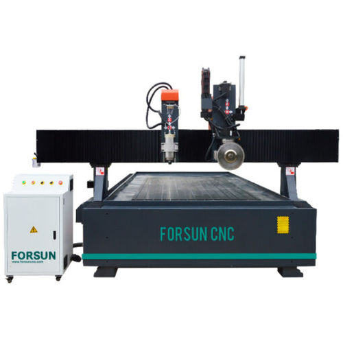 Станок для обрезки профилей ЧПУ - FS1325M - Jinan Forsun CNC Machinery Co.Ltd - 3 оси / с несколькими шпинделями / для дерева