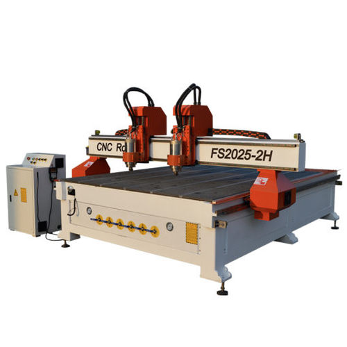 Станок для обрезки профилей ЧПУ - FS2030A-2H - Jinan Forsun CNC Machinery Co.Ltd - 3 оси / с двумя шпинделями / для пластмассы