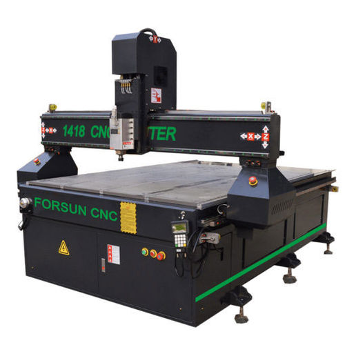 Станок для обрезки профилей ЧПУ - FS1418 - Jinan Forsun CNC Machinery Co.Ltd - 3 оси / со стержнем / латуни