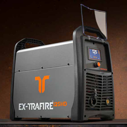 Источник тока для плазменной резки для резки стали - EX-TRAFIRE®125HD - Thermacut, k.s. - ручной / автоматизированный