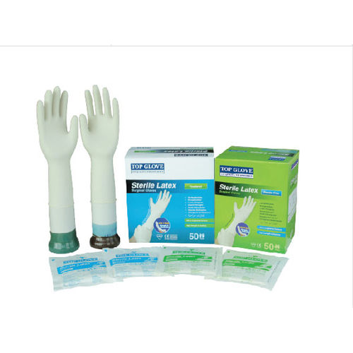 Рабочая перчатки - TOP GLOVE INTERNATIONAL SDN BHD - для фармацевтической промышленности / от механических воздействий / из латекса