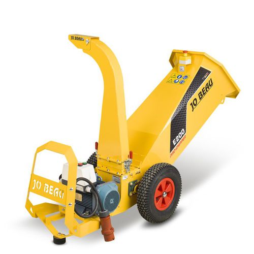 Мобильный измельчитель веток - E200  - jo beau products