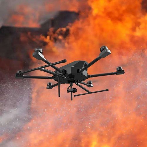 Беспилотник с шестью роторами - QZU-02 - Shenzhen Qingzhun Technology Co., Ltd. - для обнаружения токсичных газов / для пожарной сигнализации / с прямой передачей данных