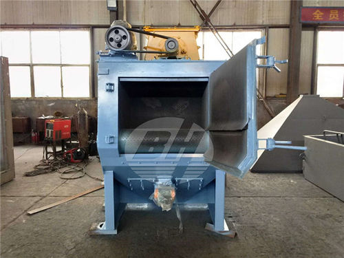 Ленточный дробеструйный аппарат - Q32 series - Qingdao Binhai Jincheng Foundry Machinery Co., Ltd. - для металла