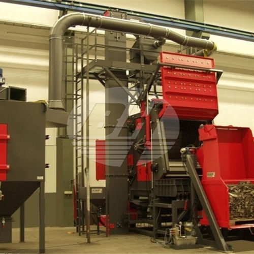 Ленточный дробеструйный аппарат - 28GN series - Qingdao Binhai Jincheng Foundry Machinery Co., Ltd. - для грунта / компактный