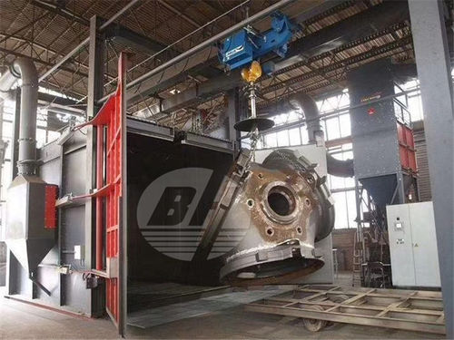 Дробеструйный аппарат с крюком - QT37 series - Qingdao Binhai Jincheng Foundry Machinery Co., Ltd. - для металла / компактный