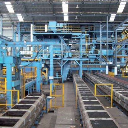 Линия обработки - clay sand - Qingdao Binhai Jincheng Foundry Machinery Co., Ltd.