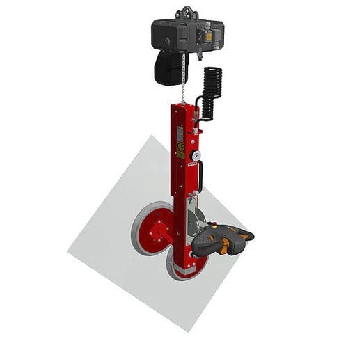 Поворотная вакуумная траверса - UGL 2S - Liftop - Manutention ergonomique - для стеклянной пластины / регулируемая