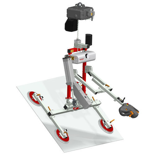 Поворотная вакуумная траверса - UGL 2 - Liftop - Manutention ergonomique - для стеклянной пластины / вертикальная