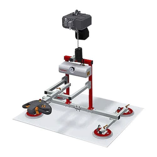 Вакуумная траверса для металлической обшивки - UGL 1 - Liftop - Manutention ergonomique - для стеклянной пластины / горизонтальная / вертикальная