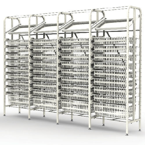 Трубчатый стеллаж - Starter Rack - U - Pegasus-Storage - модульный / оцинкованный