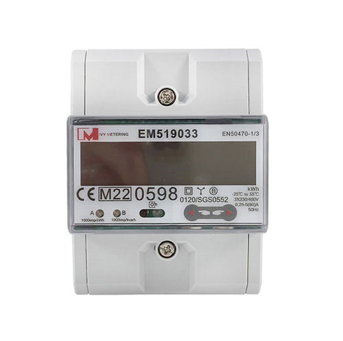 Трехфазовый Электрический счетчик электроэнергии - EM5190 series - IVY METERING - на DIN-рейке / с сертификатом MID / с импульсным выходом