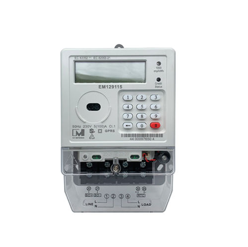 Монофазовый Электрический счетчик электроэнергии - EM129115 STS - IVY METERING - на DIN-рейке / для домашнего использования / со встроенными коммуникациями