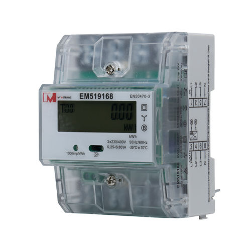 Трехфазовый Электрический счетчик электроэнергии - EM5191 series - IVY METERING - на DIN-рейке / RS-485 / с сертификатом MID