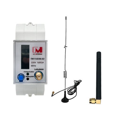 Монофазовый Электрический счетчик электроэнергии - EM114039-02  - IVY METERING - на DIN-рейке / для домашнего использования / предоплаченный