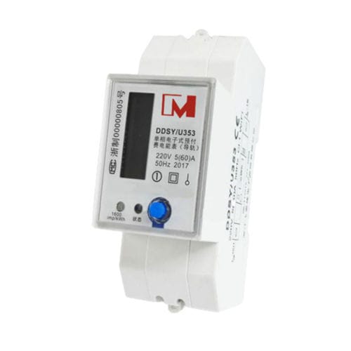 Монофазовый Электрический счетчик электроэнергии - EM114016  - IVY METERING - на DIN-рейке / RS-485 / с дисплеем LCD