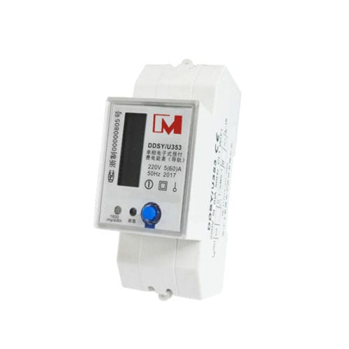 Монофазовый Электрический счетчик электроэнергии - EM114 series - IVY METERING - на DIN-рейке / с дисплеем LCD / 50 Гц