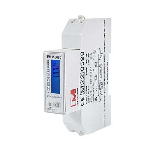Монофазовый Электрический счетчик электроэнергии - EM118 series - IVY METERING - на DIN-рейке / RS-485 / с сертификатом MID