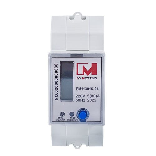 Монофазовый Электрический счетчик электроэнергии - EM113016-04 - IVY METERING - на DIN-рейке / RS-485 / для домашнего использования