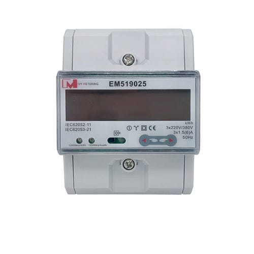 Монофазовый Электрический счетчик электроэнергии - EM519025-05 - IVY METERING - трехфазовый / на DIN-рейке / RS-485