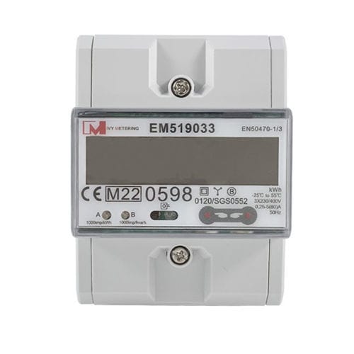 Трехфазовый Электрический счетчик электроэнергии - EM519033  - IVY METERING - на DIN-рейке / RS-485 / с сертификатом MID