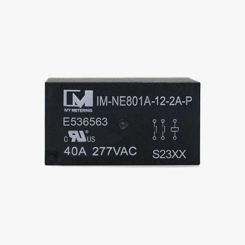Электромеханическое реле AC - IM-NE801A IEC/CB/UL - IVY METERING - 12 Vcc / компактное / двухфазное