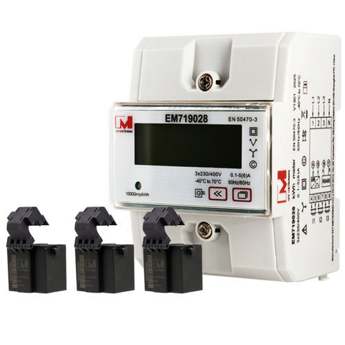 Трехфазовый Электрический счетчик электроэнергии - EM719028 - IVY METERING - на DIN-рейке / RS-485 / для домашнего использования