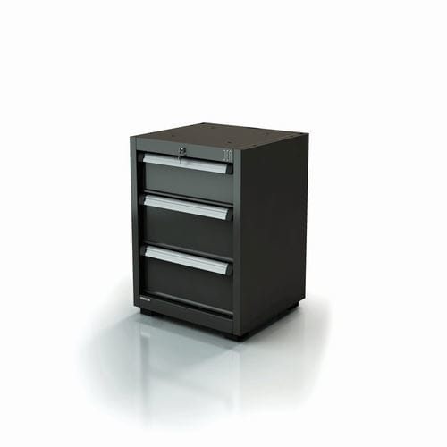 Шкаф для цеха - AR-356.11 - DEA WORKLAB SRL - на ножках / с 3 выдвижными ящиками / из полиэстера