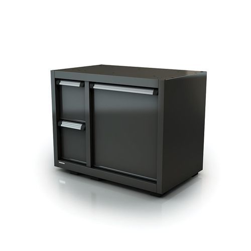 Верстак из алюминия - AR-267.11 - DEA WORKLAB SRL - для гаража / с выдвижным ящиком