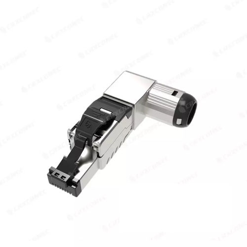 Соединитель для передачи данных - CC-01-90012 - CRXCONEC - RJ45 / с прямым углом / герметичный