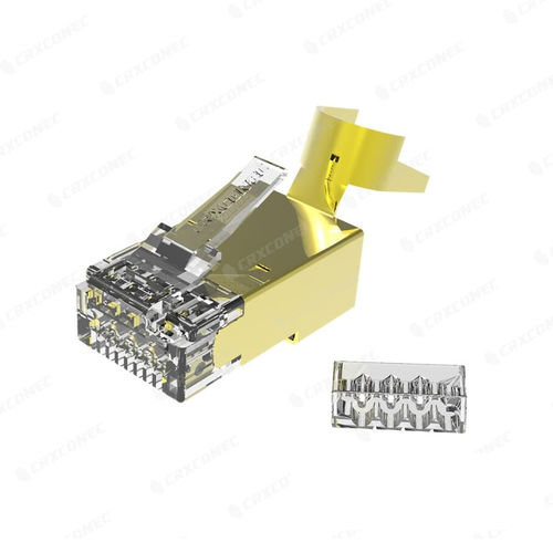 Соединитель для передачи данных - CC-01-00021 - CRXCONEC - RJ45 / обжимной / герметичный
