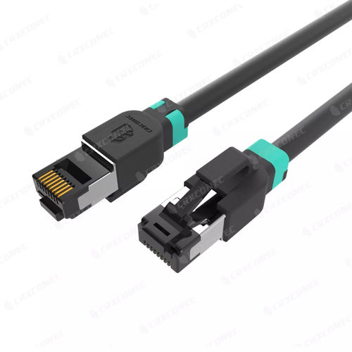 Телефонический коммутационный шнур - 5E-FT-02-BK-0100-05 - CRXCONEC - RJ45 / категория 5e