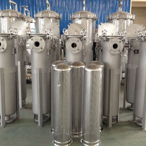 Жидкостный фильтр - SIIC - SuZhou KoSa Environmental Protection CO.,LTD - сумка / из нержавеющей стали / большая производительность