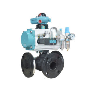 Клапан со сферическим золотником - 30T/L01 - SuZhou KoSa Environmental Protection CO.,LTD - с рычагом управления / электрический / пневматический
