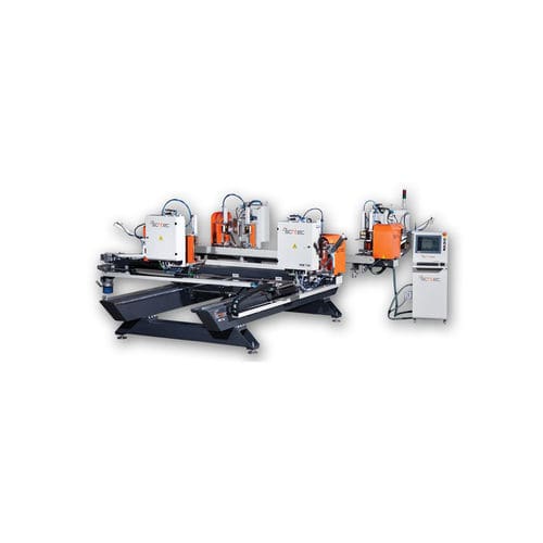 Автоматический станок для сварки - WM 740 - SCHTEC MACHINERY - ЧПУ / угловой / с несколькими головками