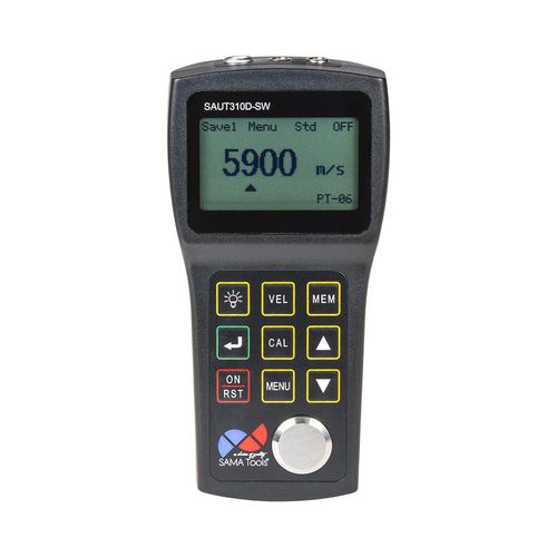 Ультразвуковой толщиномер - SAUT310D-SW - S.A.M.A. ITALIA SRL - для покрытия / переносной / с цифровым индикатором