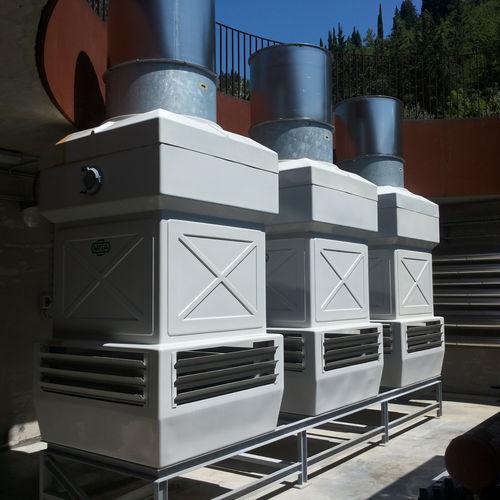 Градирня открытого типа - PMS - MITA Cooling Technologies S.r.l. - для промышленности / для ОВКВ / для распределения электроэнергии