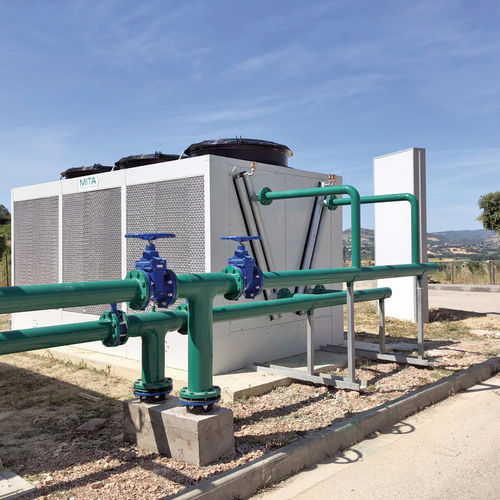 Адиабатическая установка для охлаждения воздуха - PAD-V series - MITA Cooling Technologies S.r.l.